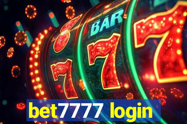 bet7777 login